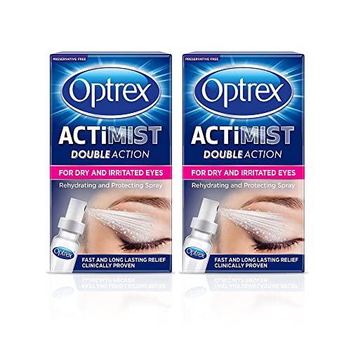 Optrex ActiMist Eye Spray, 10ml (2 Pack)