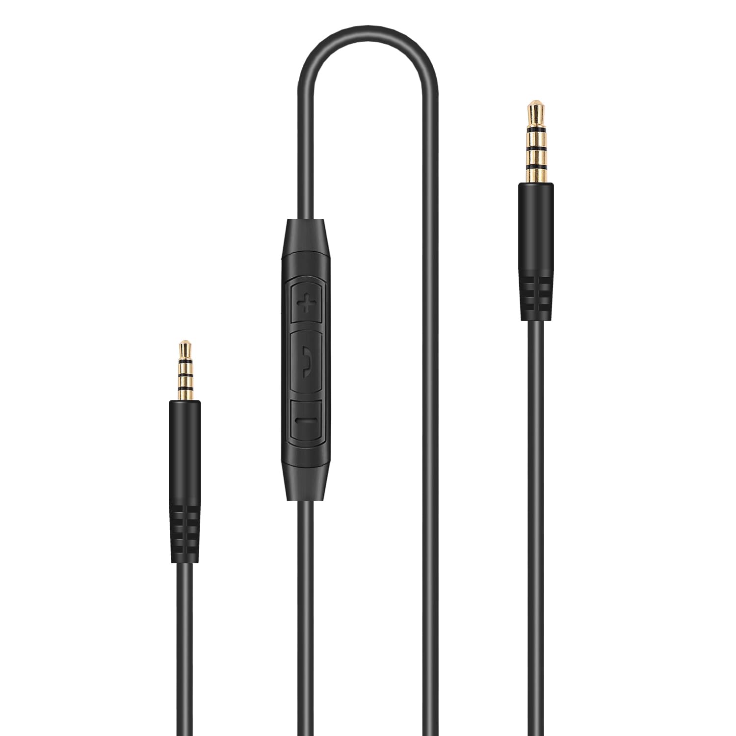 3.5mm to 2.5mm Audio Cable for JBL Headphones, Replacement Aux Cord Compatible with JBL Tune 760NC 750BTNC 710BT 700BT 660NC Live 660NC 650BTNC 500BT E45BT E55BT with in-line Mic & Volume Control