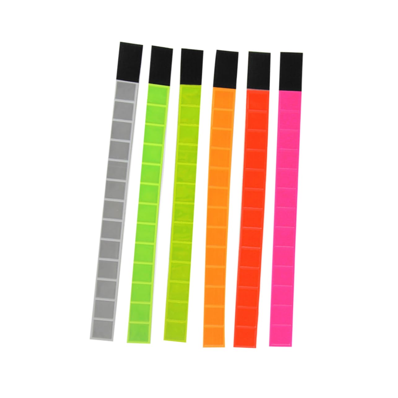 Toddmomy 6 Uds Equipo De Seguridad para Montar Brazaletes Reflectantes Pulseras Fluorescentes para Correr Pulsera para La Muñeca Banda Reflectante para Ciclismo Pulsera Pulseras