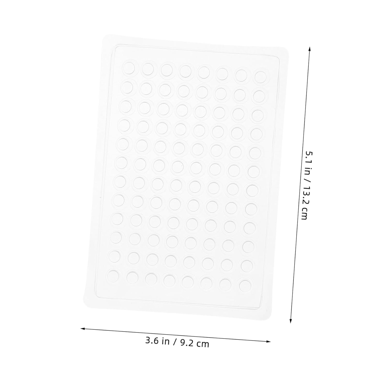 Gatuida 300pcs Cell Culture Plate for Lab Tissue Culture Tray Reaction Plates Lab Equipment