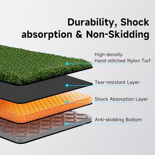 Pro Golf Hitting Mat 4'X5'