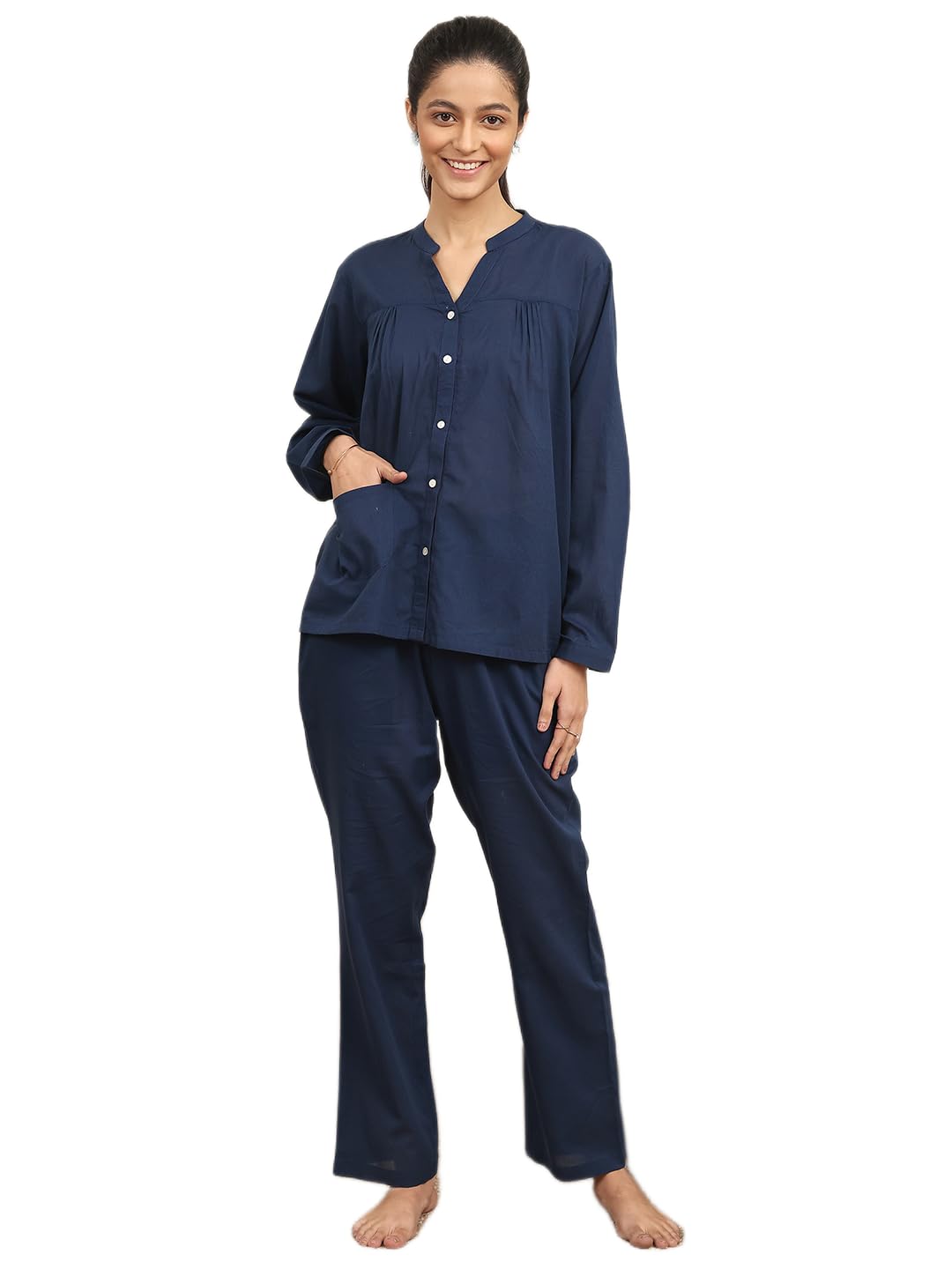 libas Solid Cotton Night Suit-50441M-picture-13