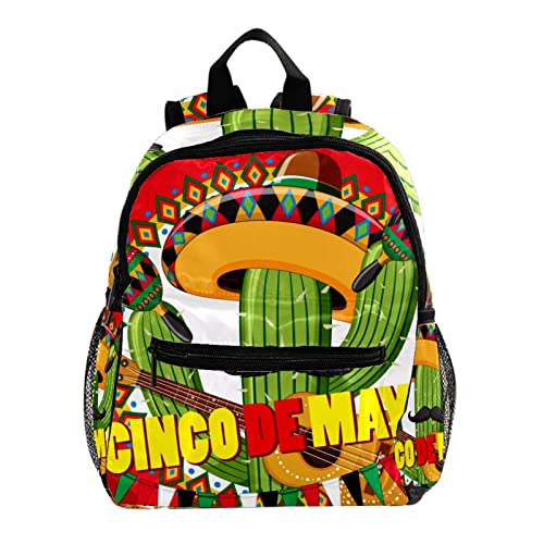Sac à dos enfants cactus vert sac à bandoulière mignon multicolore