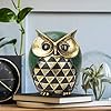 Leekung Owl Statue for Home Decor A...