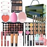 Travel Makeup Kit,Girl Makeup Kit for Girls Ages 8-12,Kids Makeup Sets for Girls 5-8,Makeup Kit for Girls,Makeup Sets For Women Full Kit,Makeup Set for Kids,Suitable for Beginners,Teens