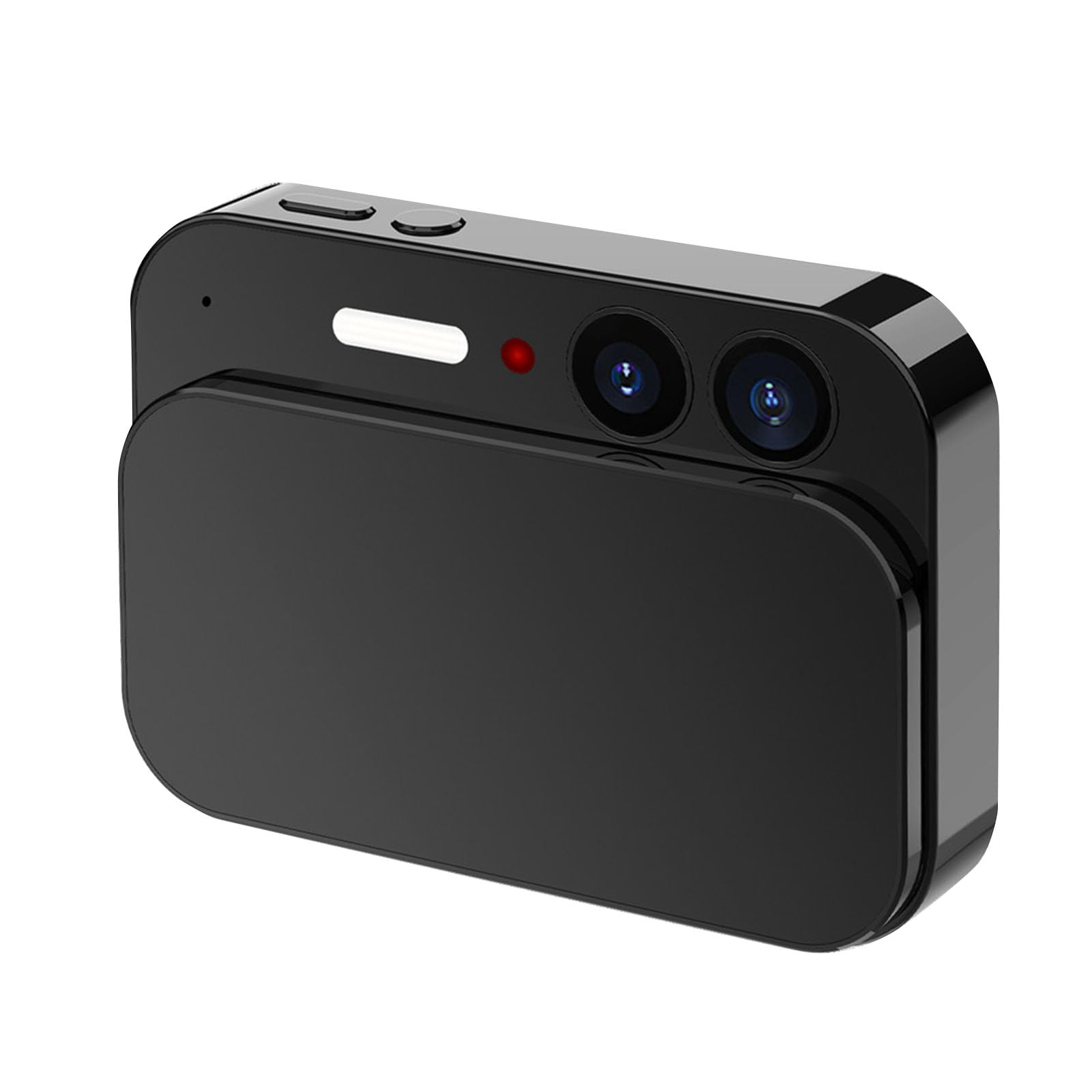 Fotocamera Digitale HD da 64 MP con Copertura Scorrevole e Touch Screen per Fotografie Vlog e Selfie degli Studenti (BLACK)
