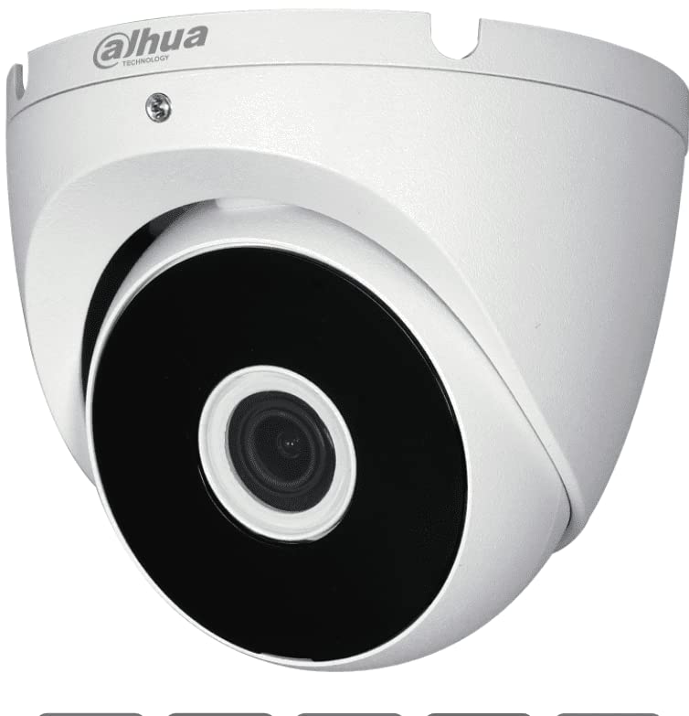 Cámaras De Seguridad, Electronics Dahua Camara Domo de 2 Megapixeles/ 1080p/ Lente 2.8 mm/ 100 Grados de Apertura/IR de 20 Metros/Metalica/ IP67/ Soporta: CVI/TVI/AHD/CVBS