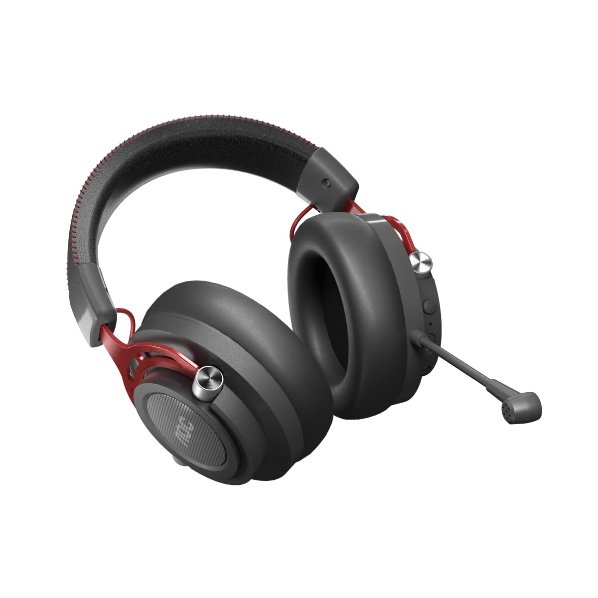 AOC GH401 - Auriculares inalámbricos de juego para PC, PS4 / PS5, Xbox, Switch, toma de 3,5 mm, 16 horas de duración de la batería, negro