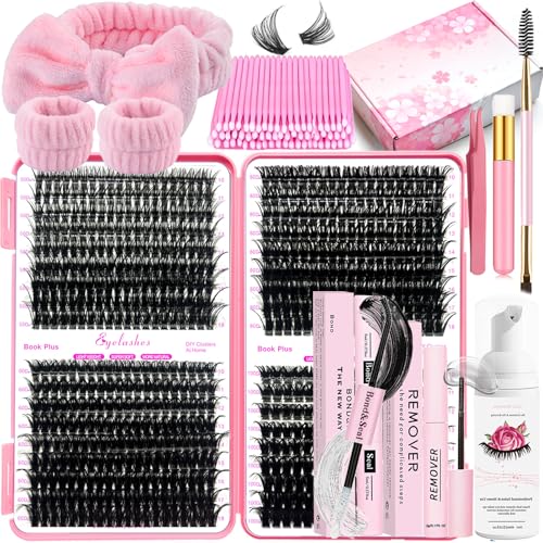 DNSGOOR DIY Lash Extension Kit 684pcs