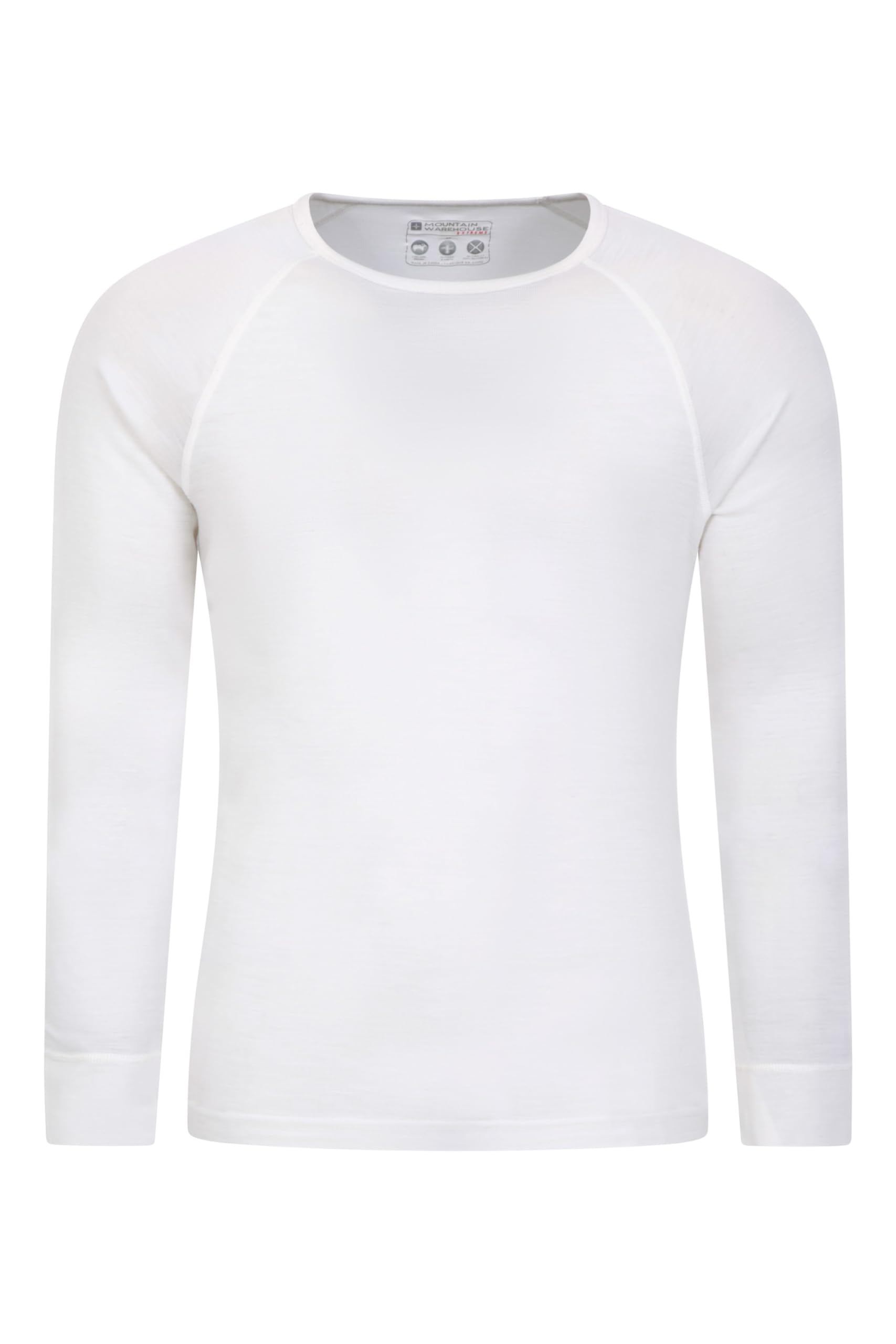 Merino Mens Thermal Top - White