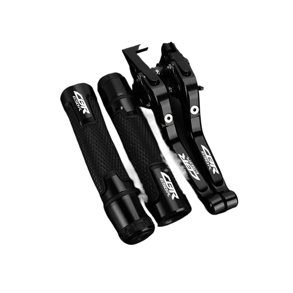 Gfjvcgjru Silver Motorcycle Brake Clutch Levers For Ho&N&Da Cbr 650R 2023-2026 Motorcycle Accessories Adjustable Levers Brake Clutch Lever Handlegrips