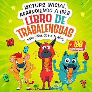 Diseño de la portada del título Lectura inicial - Aprendiendo a leer