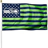 Tanxii Fans Premium Flag for Seattle Football Team 150D Thick Quality Polyester 3x5 FT Poster USA...