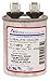 AMRAD ENGINEERING USA2208 Series Round USA-Made Motor Run Capacitor, 12.5 Mfd, 370/440 Vac-132324