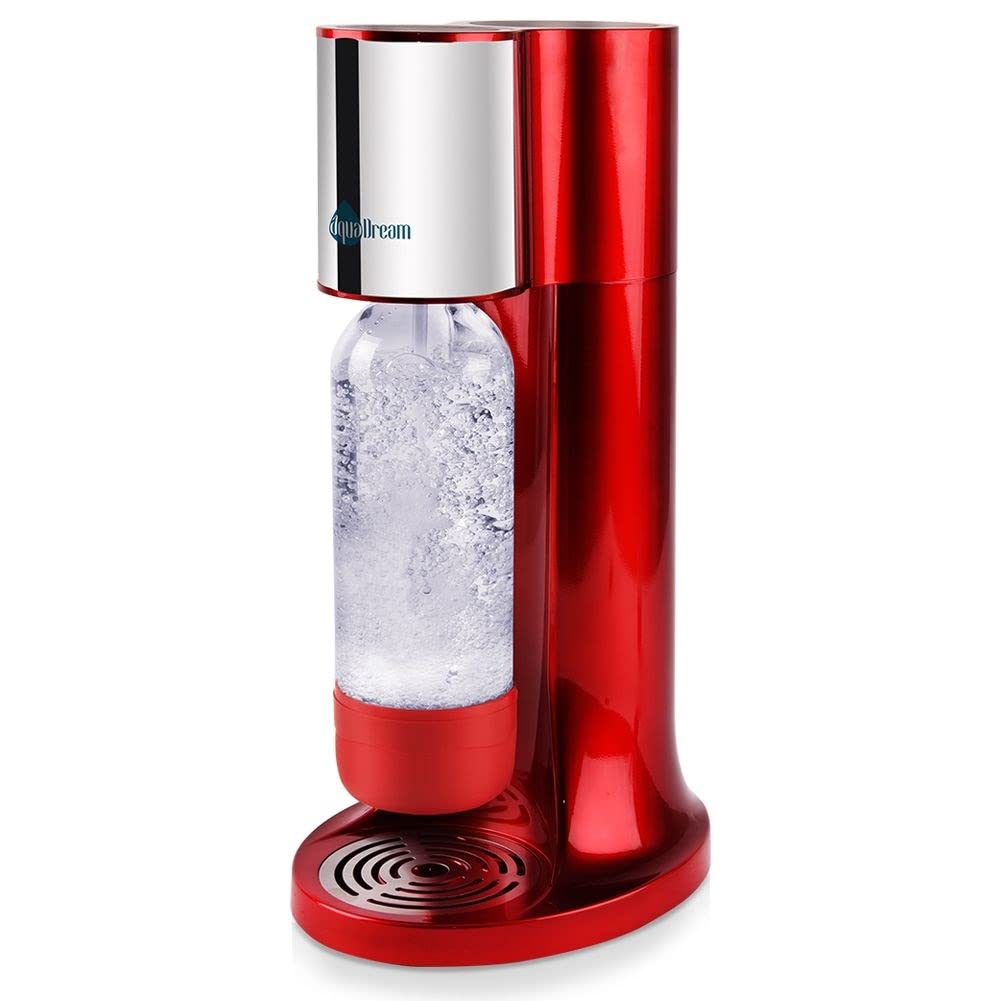 orion group Esparcidor de agua para burbujear, color rojo | Ácido carbónico para botella de sifón AquaDream