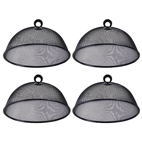 SGERUFZ 4x Lebensmittel Abdeckhauben - Fliegenschutz Für Obst & Speisen 32x32cm