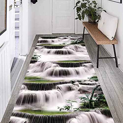 Mixed Area Rugs 2-1.2m Wide by 1-8m Long Velvet Carpet Indoor Rugs Multi Coloured with Non-Slip Rubber Washable Backing (Size : 2 x 8m) ( 1.2 x 3 m)