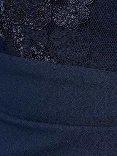 Adrianna Papell Women's Floral Lace Combo Dress3