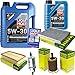 Produktbild Filter Set Inspektionspaket 6 Liter Liqui Moly Motoröl Longtime High Tech 5W-30 MANN-FILTER Innenraumfilter Kraftstofffilter Luftfilter Ölfilter