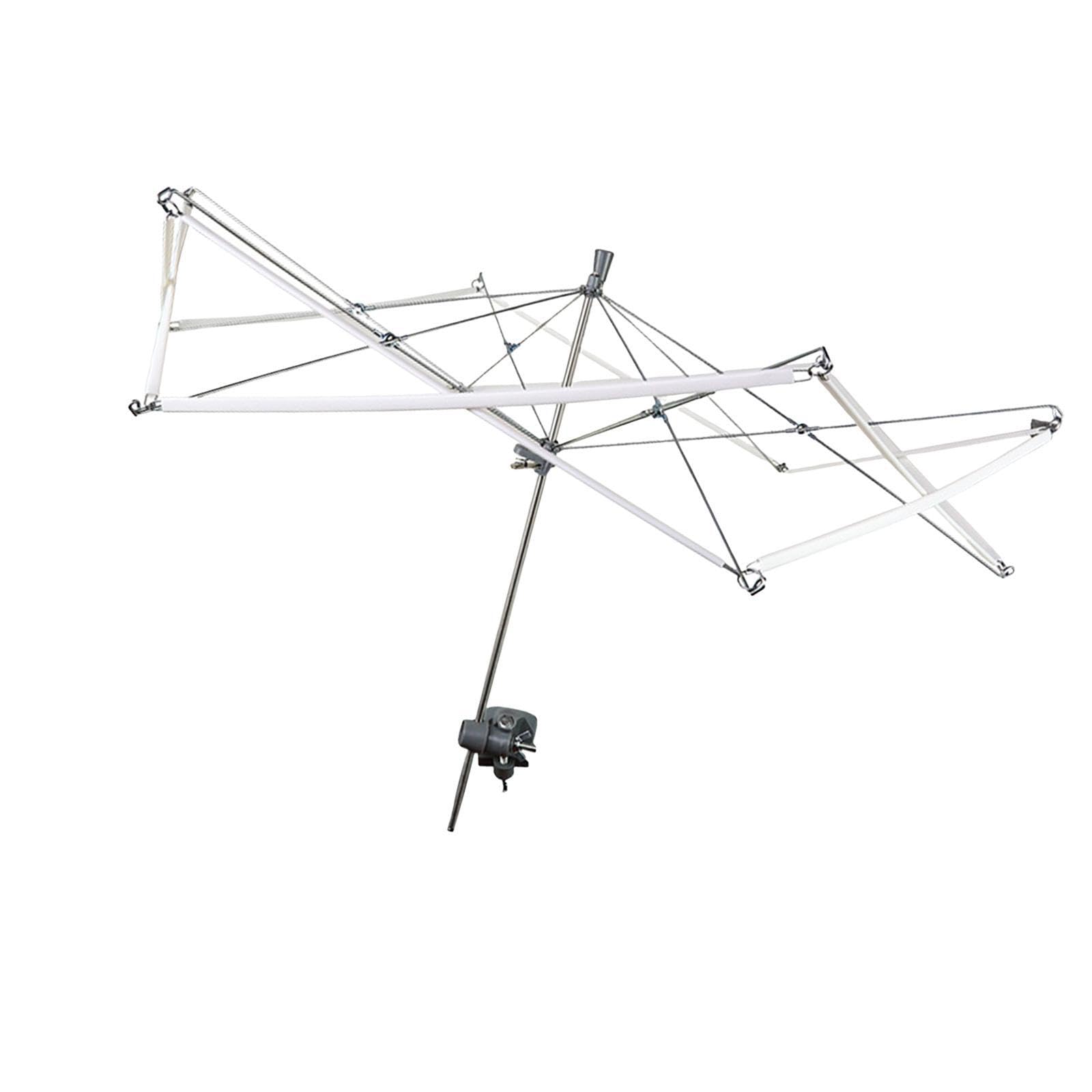 KIXZSAZ Yarn Umbrella Winder Tabletop Durable Clamp On Base Lightweight Easy to Knitting Accessories Easy to Install and .Helps Winding Wool and Many Other