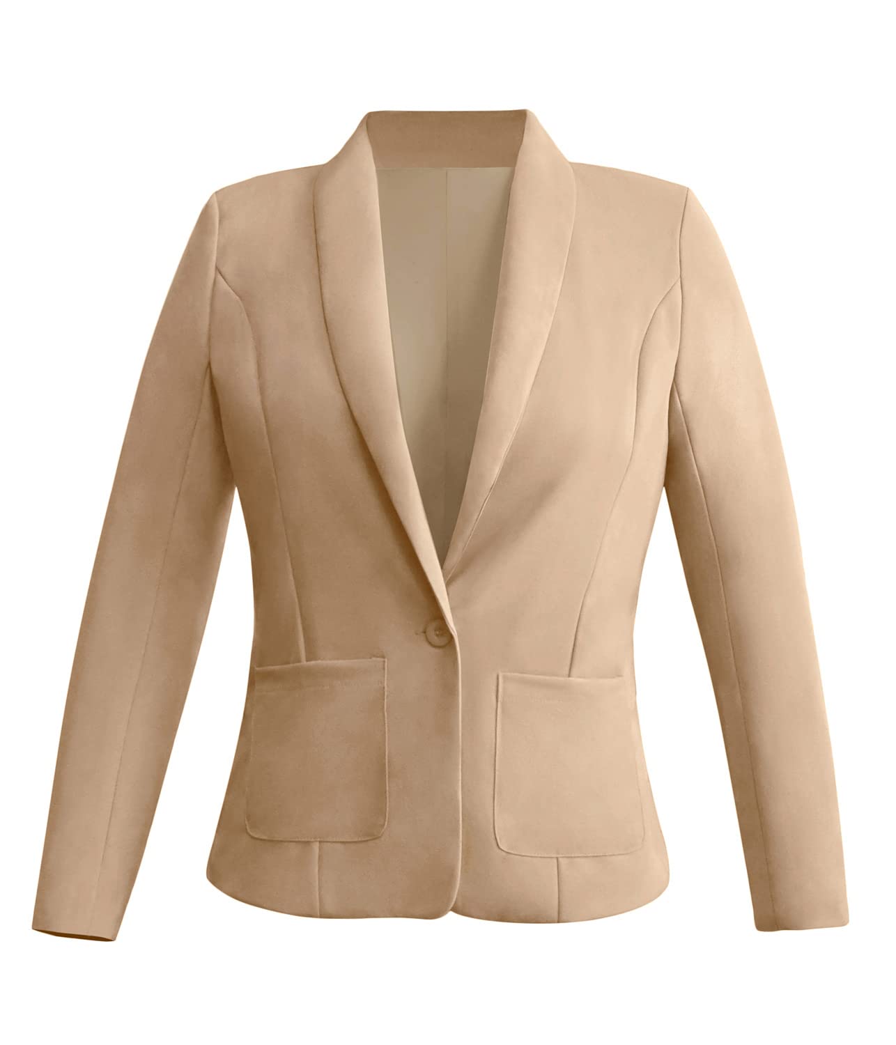 shownicer Tailleur Femme 2 Pièces Set Elegant Slim Fit Blazer Veste Formel Bureau Travail Pantalon Costumes Revers Manteau Ensemble