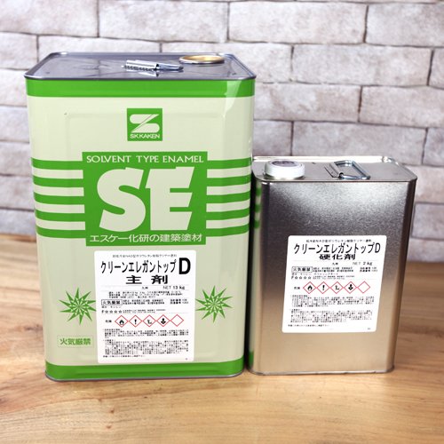Amazon.co.jp: エスケー化研 クリーンエレガントップD艶有 15kg 