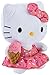 Produktbild TY 7142090 - Hello Kitty Baby - Eiscreme, rosa Kleid mit Eiswaffeltüte, Beanie Babies, 15 cm