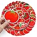 Tomato Stickers |50Pcs Tomato Waterproof Vinyl Decals for Water Bottles Laptop Refrigerator Luggage Computer Mobile Phone Skateboard Décor