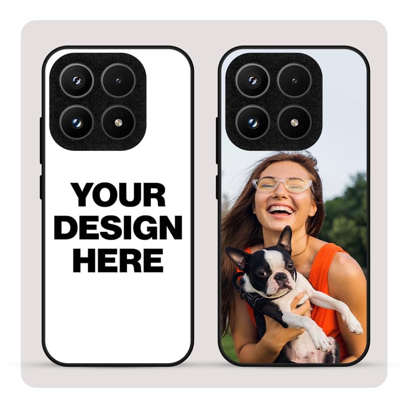 Image of Personalized Back Cover for Xiaomi 17 5G | Custom Case with Name, Photo or Logo | PrintShield Hybrid with Soft TPU Grip & Scratch Protection