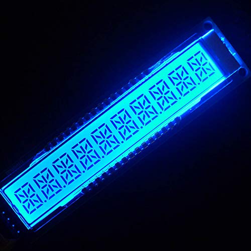 DECDEAL Módulo de 10 bits de 16 segmentos Tubo de segmento digital de 10 bits Módulo de tela LCD SPI