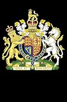 Royal Coat of Arms of the United Kingdom: Blank Lined Notebook, Journal or Diary 1090349289 Book Cover