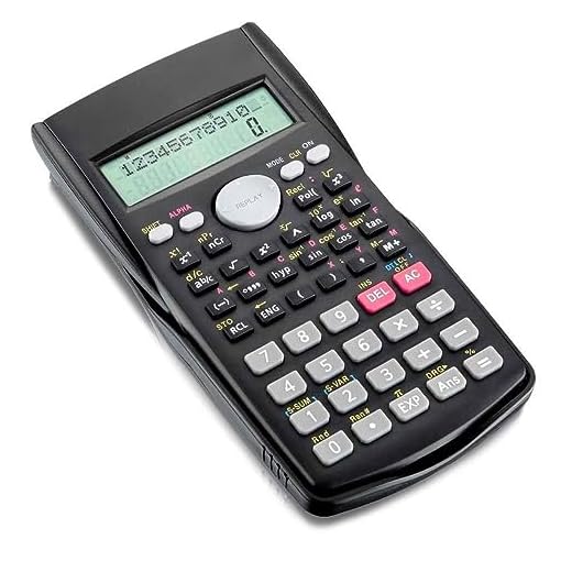 Calculadora Científica Portátil 240 Funções, Display 2 Linhas, Alta Precisão para Matemática e Ciências, Estudantes e Profissionais