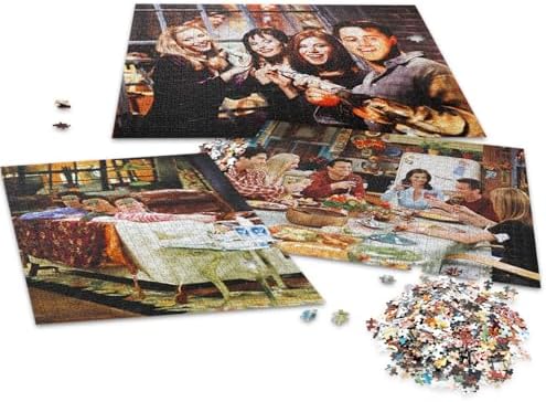 Friends TV Show Jigsaw Puzzle Activity Set for Teens, Adults - 3 Pack 500 Piece Jigsaw Plus Bookmark, More | Friends Merchandise & Collectibles image 5