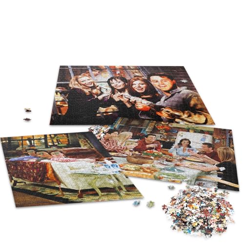 FRIENDS Rompecabezas Jigsaw Set Actividad 3 Paquetes 500 Piezas Más Marcador miniatura 2