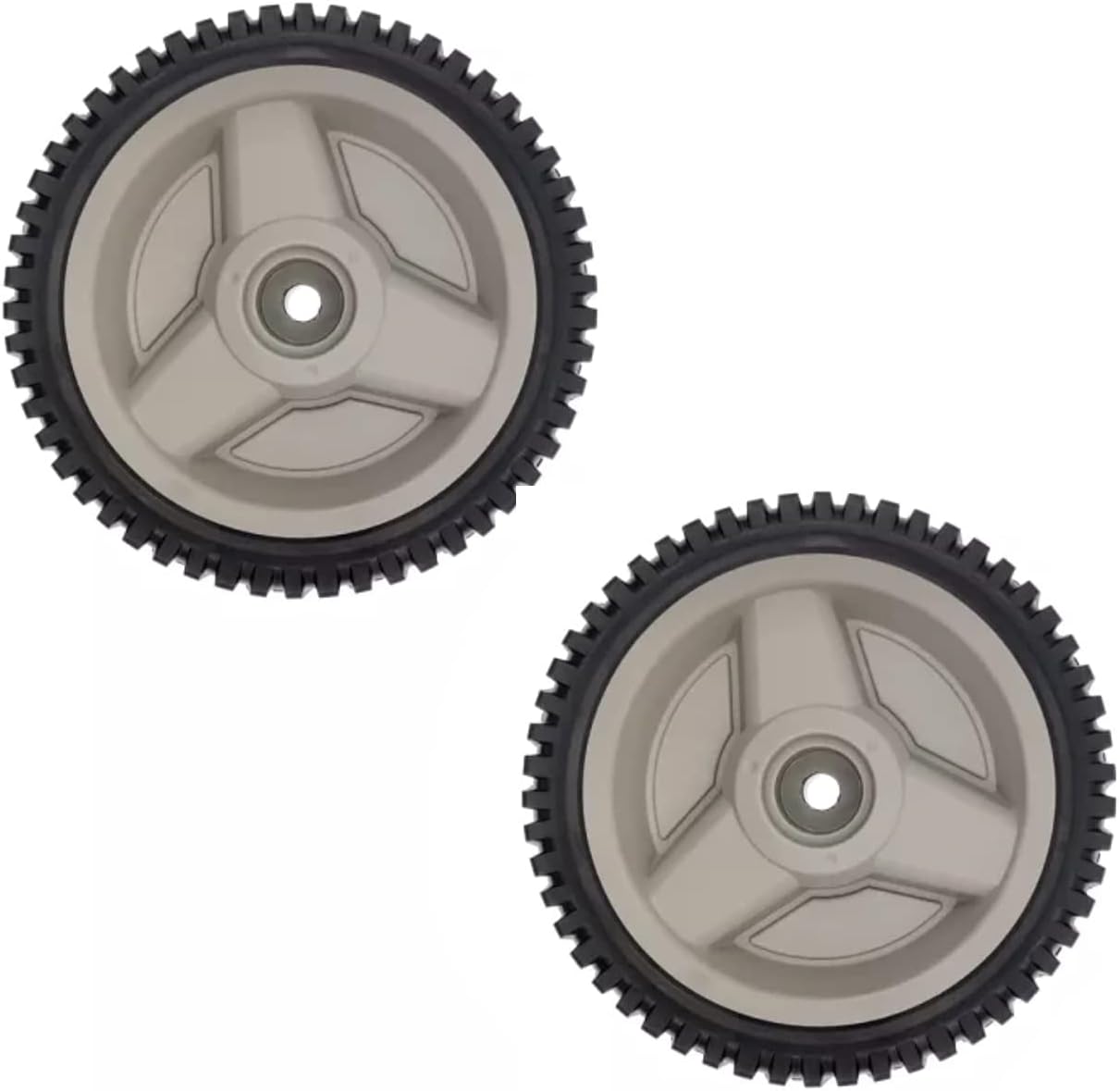 2 PCS Lawn Mower Front Drive Wheels Replacement For Husqvarna HU700F Model 96145000600 96145000900 96145000601 Walk Behind Mower, 7021F Model 96143004202 96143004201 96143004200 Lawn Mower