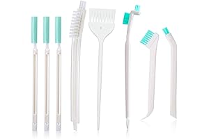 Small Detailing Cleaning Brushes, Effortless Crevice Cleaner
