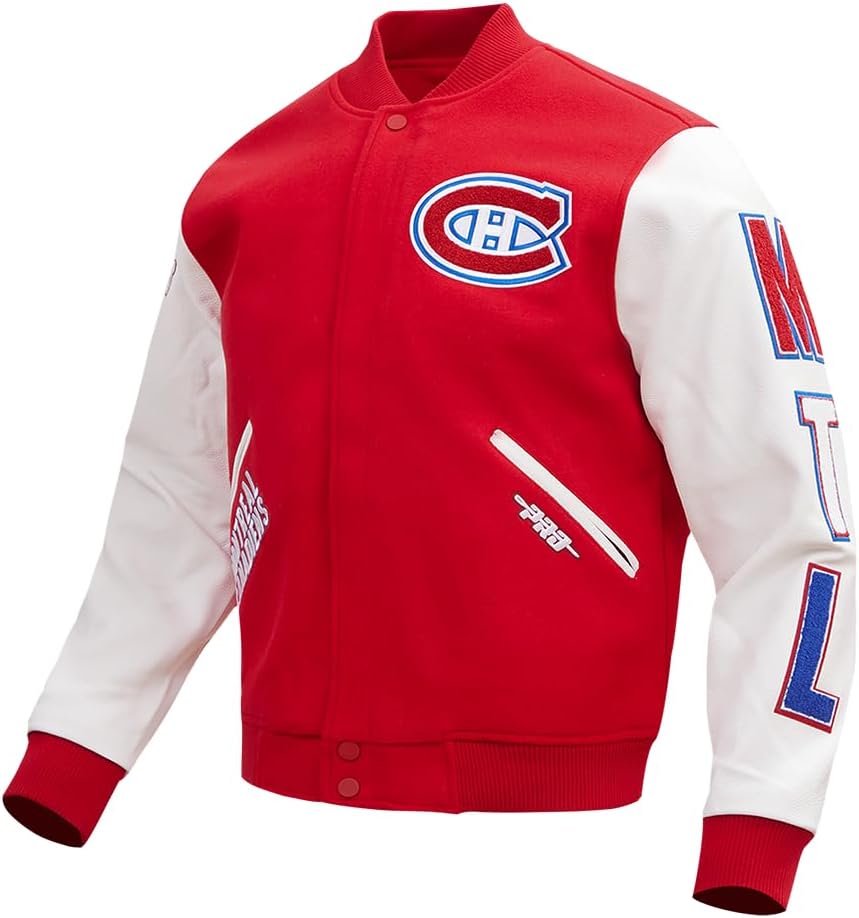 Pro Standard Mens NHL Classic Varsity Jacket