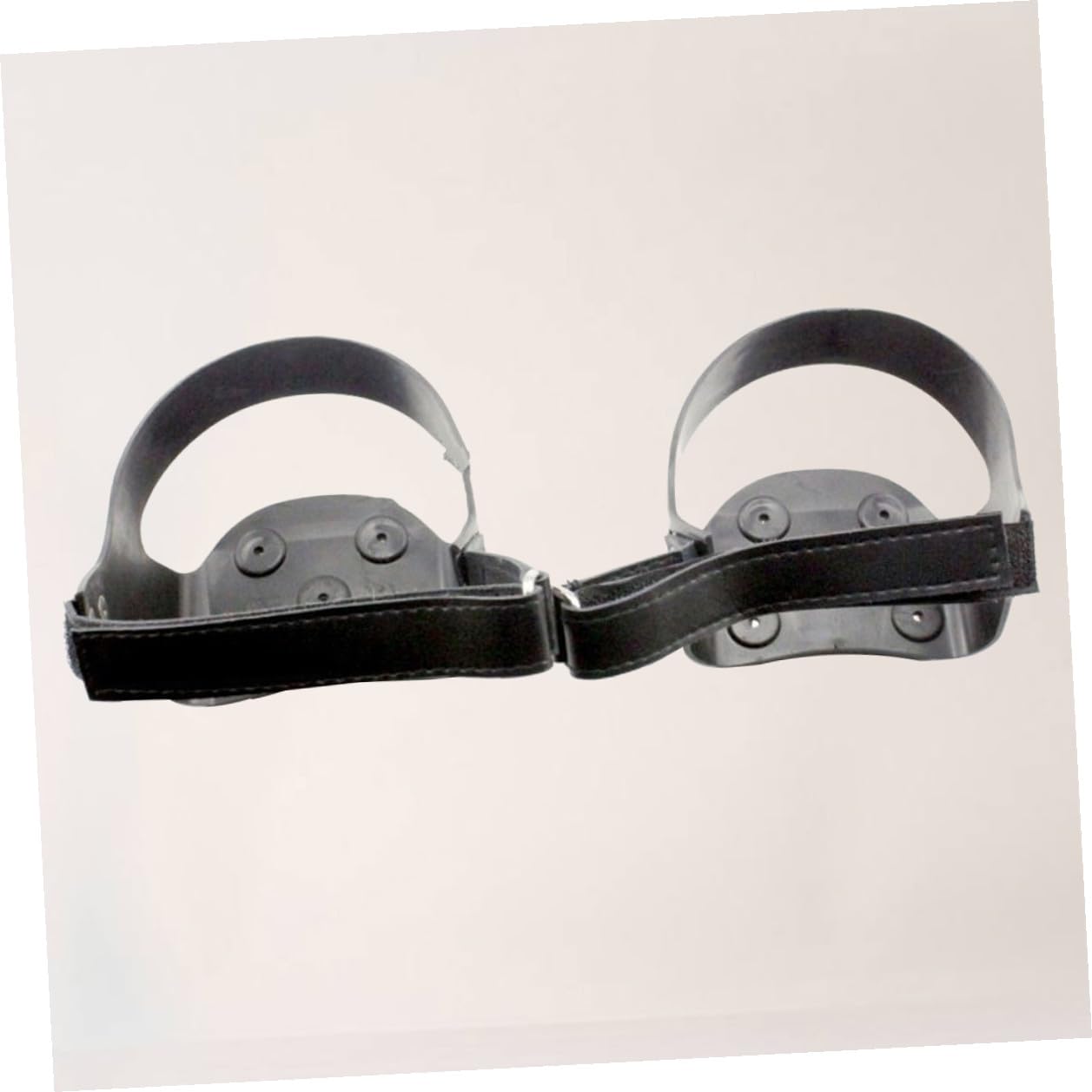Ramponi da Ghiaccio in Silicone con Denti per Scarpe Donna Tacchetti Antiscivolo Leggeri e Resistenti con Fascia Riflettente per Corsa Arrampicata e Trekking Sicuro su Superficie