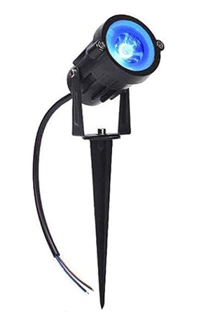 D?Mak LED Outdoor Garden Spot And Spike 5W IP65, Blue, With 1 Year Warranty, Aluminium Body (5 Watt) | garden lights | | 5w garden light |