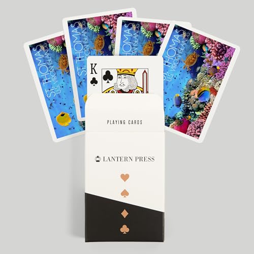 Baraja de cartas Póker 52 cartas St. Thomas Islas Vírgenes miniatura 6