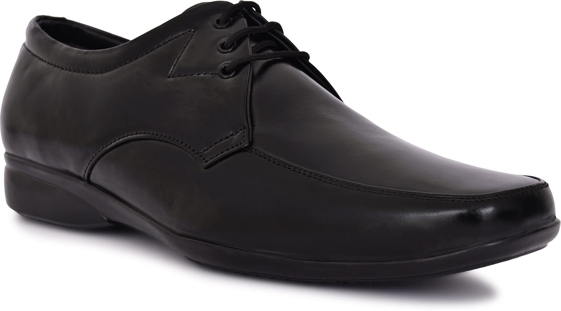 VOOCHIEBlack Men Formal Shoes || Genuine Leather Lace Up Shoes for Men (V_3085-6)