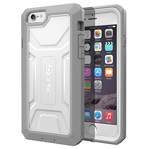 iPhone 6 Plus / iPhone 6S Plus Case - Poetic iPhone 6 Plus / iPhone 6S Plus Case [Revolution Series] - [Heavy Duty] [Dual Layer] Complete Protection Hybrid Case with Built-In Screen Protector for Appl