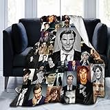 Fleece Throw Blanket for Couch Sofa or Bed, Benedict Ben Cumberbatch Soft Fuzzy Plush Blanket, Luxury Flannel Lap Blanket, Super Cozy and Comfy for All Seasons 60x50 inch