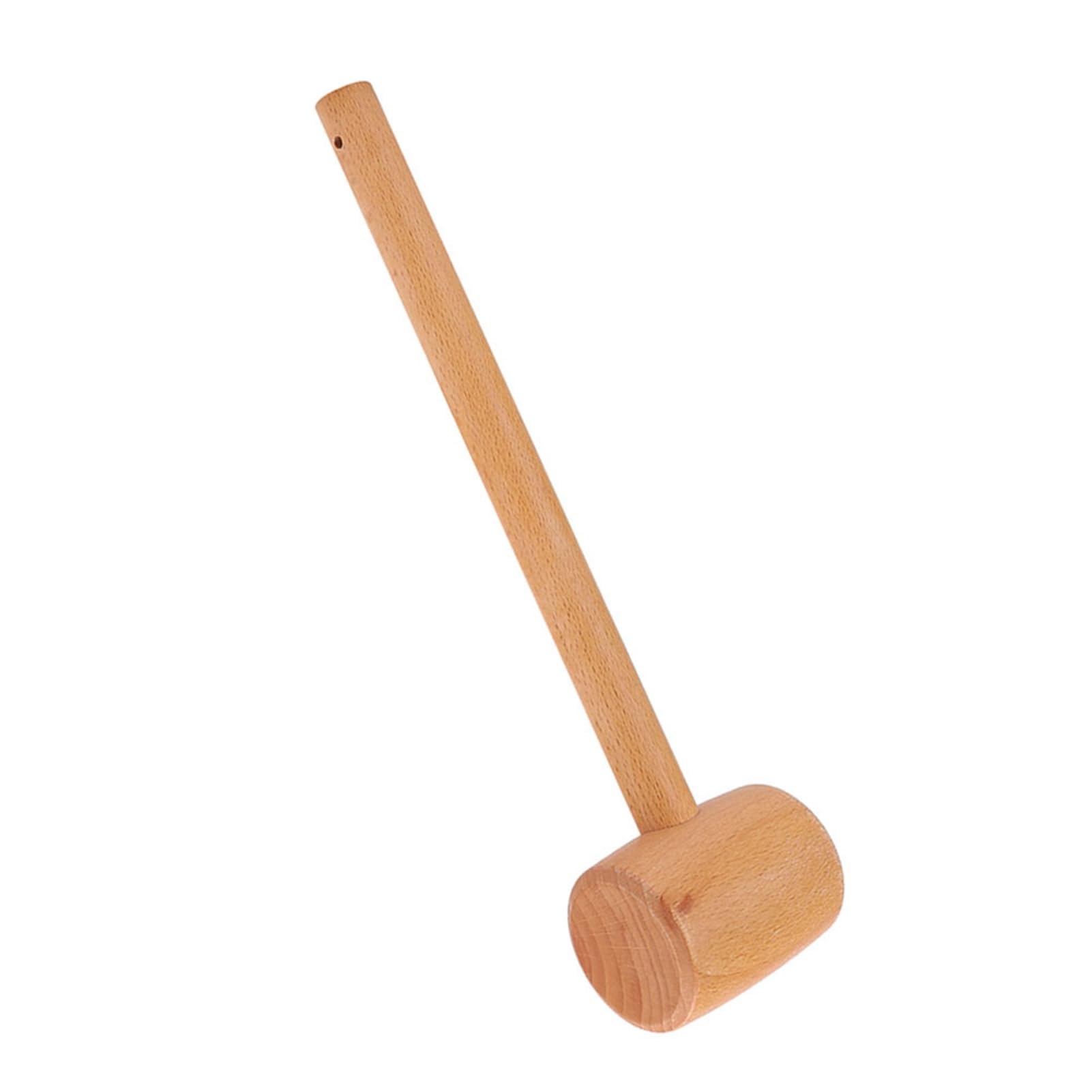 Beech Hammer for Leathercraft Printing, Solid Wood Hammer Leather Craft Tools, Handmade Mallet, Exquisite Craft