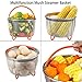 Aiduy 12 Pieces Accessories Set for Instant Pot, Compatible with Instant Pot 6,8Qt-Steamer Basket, Non-stick Springform Pan, Egg Bites Mold, Egg Rack, Steamer Trivet, Kitchen Tongs, Cheat Sheet Magnet