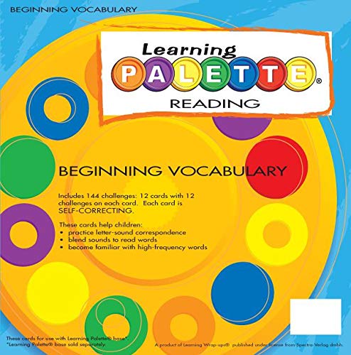 Learning Palette Kindergarten Reading Early Vocabulary