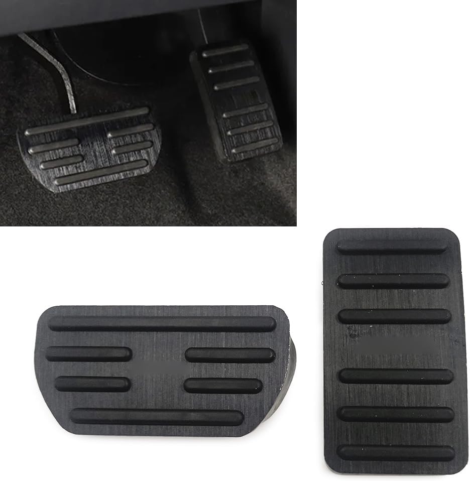 Black Car Foot Pedal Pads Car Brake Pedal Cover Replacement for Haval H2 H4 H6 M6 F5 F7