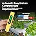 VIVOSUN Digital pH Meter, 0.01pH High Accuracy Pen Type pH Tester for Hydroponics, Household Drinking, Pool and Aquarium, UL Certified