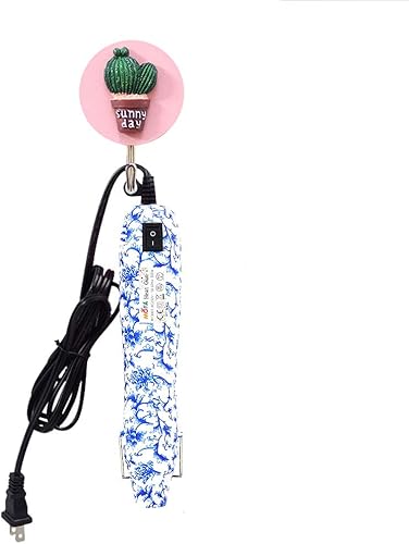 Miniatura 6 de mofa Pistola de calor de resina, cable de 6.6 pies, pistola de calor de 300 W para manualidades, secadora de pintura acrílica, boquilla de