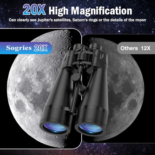 Binoculars for Stargazing 20x80